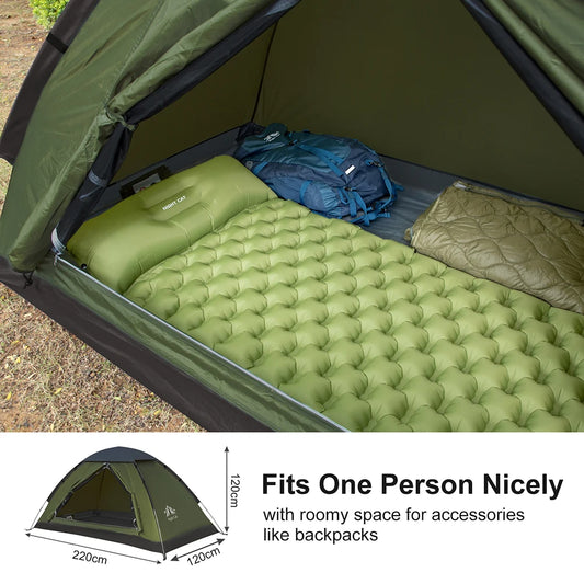 Night Cat 1-Person Backpacking Tent Lightweight Waterproof Camping & Hiking Shelter
