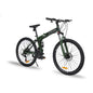26” Folding Mountain Bike 21-Speed Shimano – Full Suspension & Disc Brakes