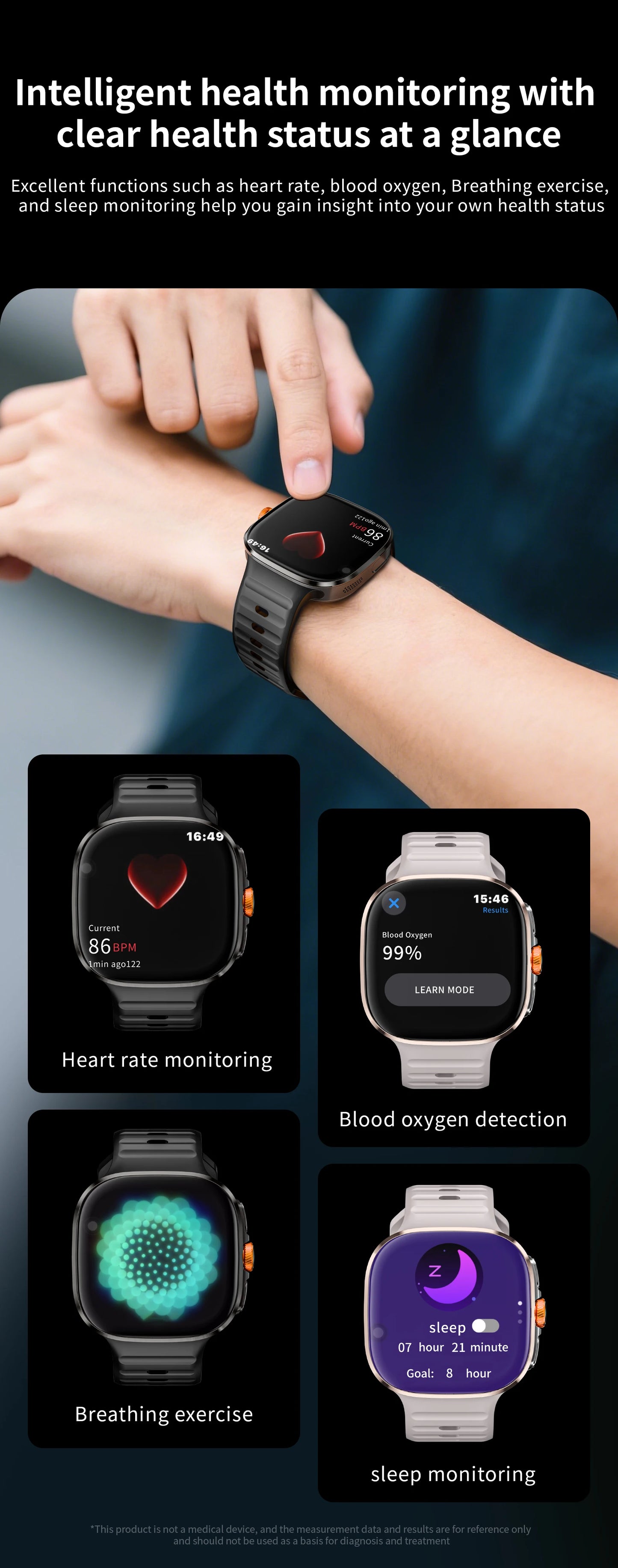 LOKMAT APPLLP 6 MAX – Android Smart Watch Phone | 2.16-Inch AMOLED Display | 4G/5G SIM | Rotating Camera | AI ChatGPT Integration