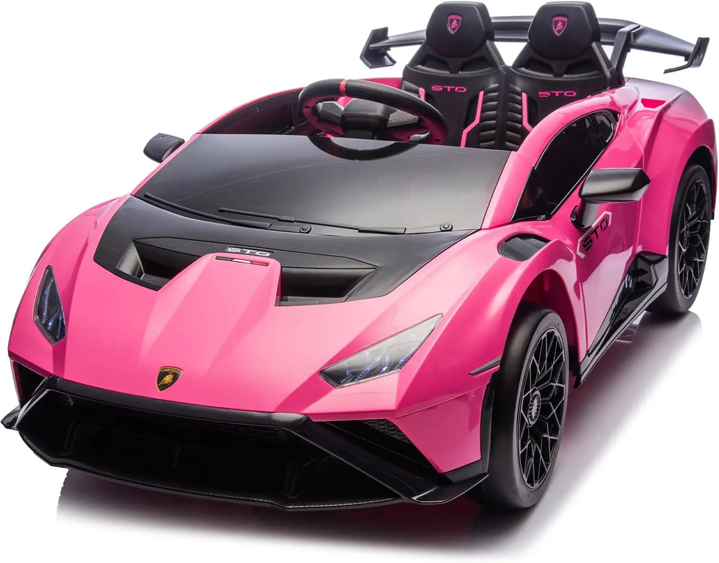 24V Kids Ride on Car Compatible for Lamborghini Electric Car with 4 Wheels Sports Car Toys Remote Control