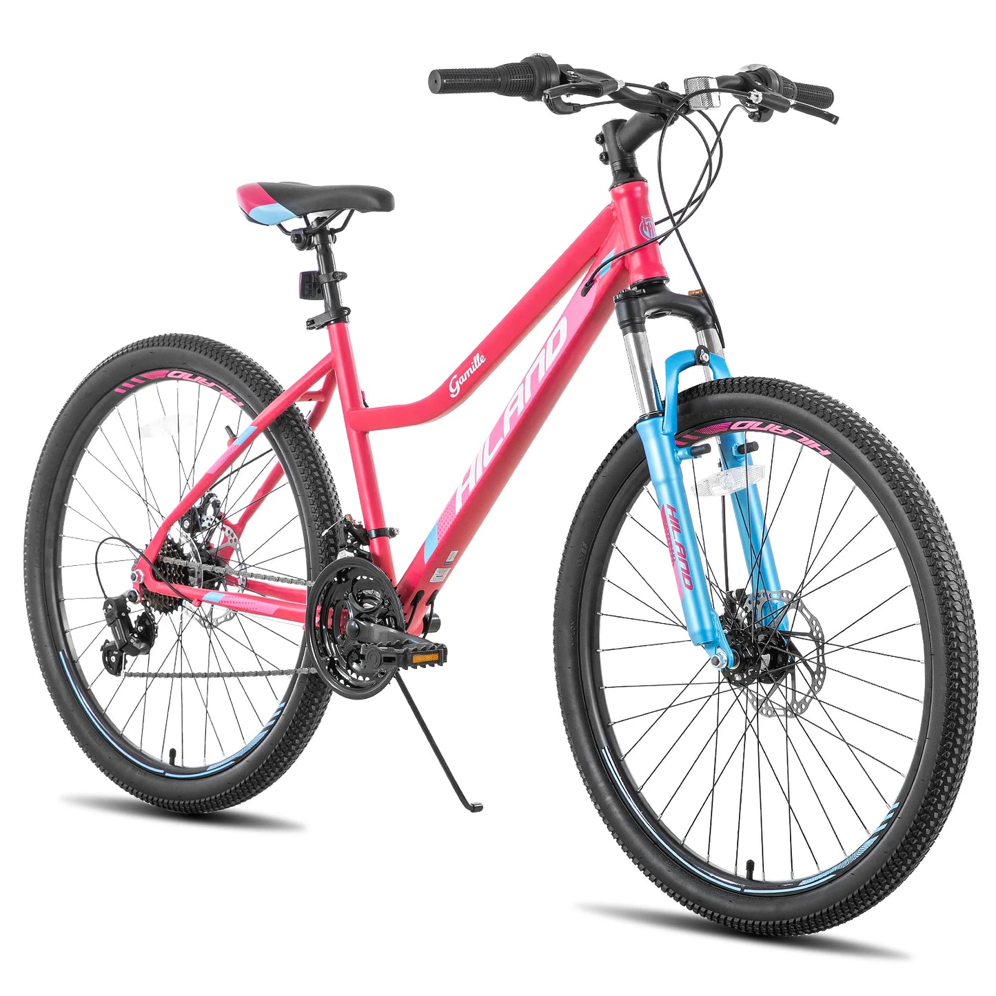 Hiland 26” Women’s Mountain Bike – Shimano 21-Speed Step-Through Bicycle