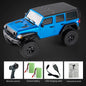 C8801 1:18 RC Climbing Jeep – 4WD Off-Road Rock Crawler with Lights, 2.4GHz Remote, 370 Motor & Simulation Body