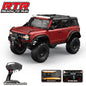 1/10 HB RC Crawler 4WD RTR Rock Off-Road Vehicle – Metal Gears, LED Lights, 2-Speed, Remote Control Truck for Adults