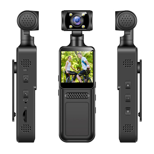 4K Wearable Body Camera with Night Vision & WiFi Connectivity