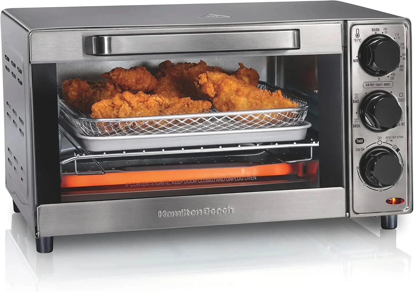 Hamilton Beach Sure-Crisp Toaster Oven Air Fryer Combo + Vegetable Chopper & Mini Food Processor