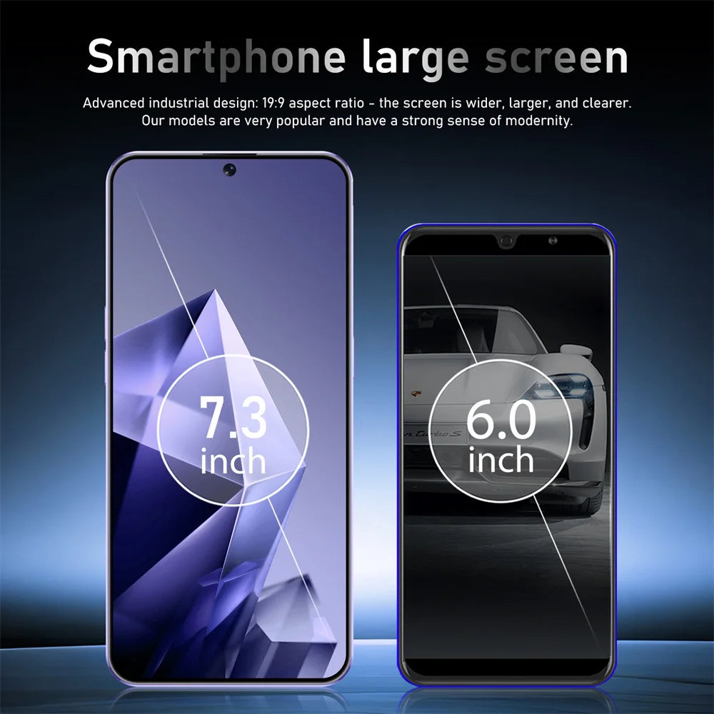 S26 Ultra 7.3" 5G Smartphone with 108MP Camera, 72MP Front Lens & 7800mAh Battery