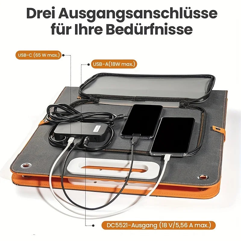 Flashfish P56 330W Portable Solar Generator | 299Wh Power Station with 240V AC Output, 100W Solar Panel Support & Wireless Charging – Ideal for Camping, Travel & Emergency Backup