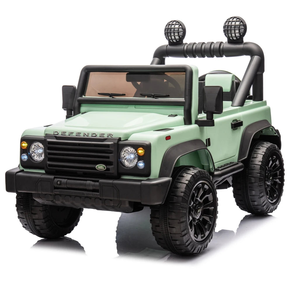Licensed Land Rover Defender 90 XXL Ride-On Car – 24V Electric SUV with Bluetooth, Remote Control, and Four-Wheel Suspension