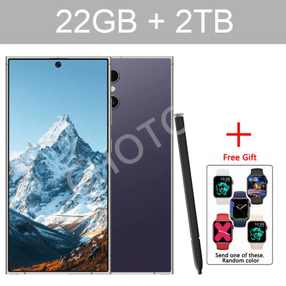 S25 Ultra 7.3" 5G Smartphone with 108MP Rear Camera, 72MP Front Camera & 7800mAh Battery