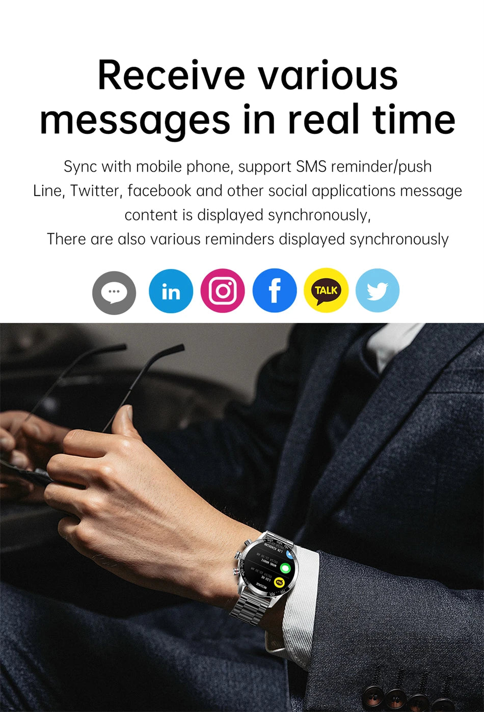 LIGE 2024 Smart Talking Health Watch