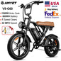 AMYET V9-G60 Electric Bike – 1000W Motor, 48V 20Ah Battery, Fat Tire E-Bike with Shimano 7-Speed & Dual Suspension