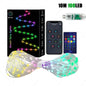 400 LEDs Remote & App Control RGB  Smart Christmas Tree Lights & Outdoor Holiday Decoration