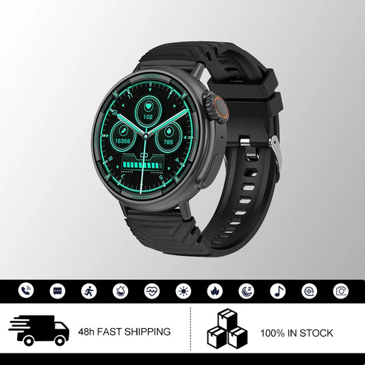 GT88 Men’s Sports Smart Watch – Bluetooth Calling, Music Playback, Fitness Tracking & IP67 Waterpr