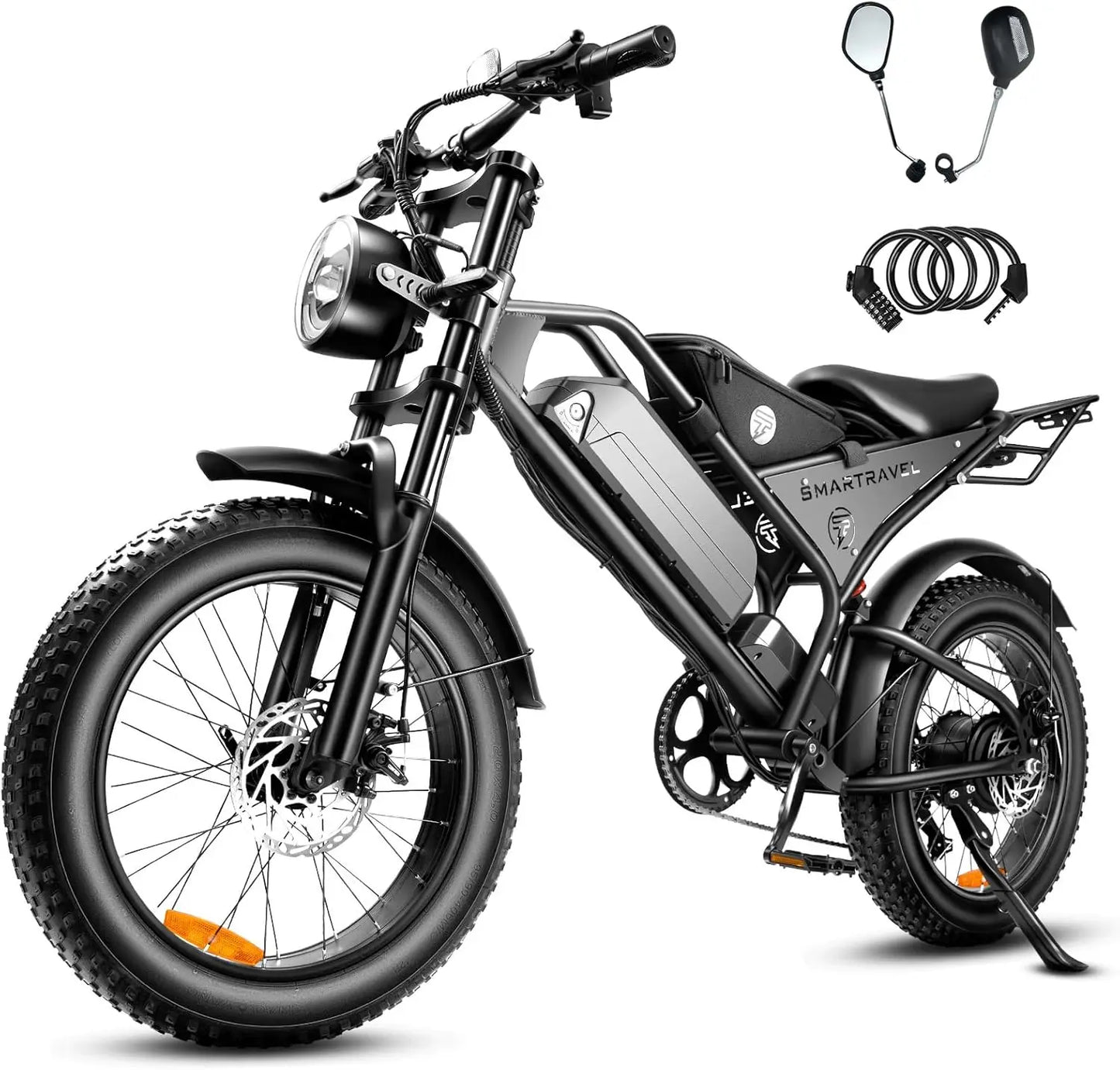48V 1000W Electric Fat Tire Bike – High-Performance Off-Road Adventure