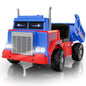 LIGIANT 24V Ride On Dump Truck for Big Kids, 4WD/2WD, Remote, Dump Bed, LED, Bluetooth, Suspension, Perfect Christmas Gift