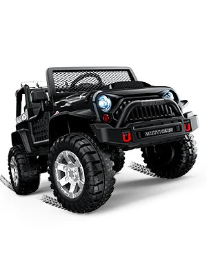 IGIANT 24V 2-Seater Kids Ride-On Truck – Remote Control, Bluetooth, Music, Suspension, LED Lights, 3-Speed Electric Car