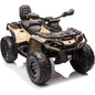 24V 2-Seater Ride-On ATV for Kids with Bluetooth, Leather Seats, 3 Speeds & Realistic Controls – Electric 4-Wheeler Toy for Ages 3+