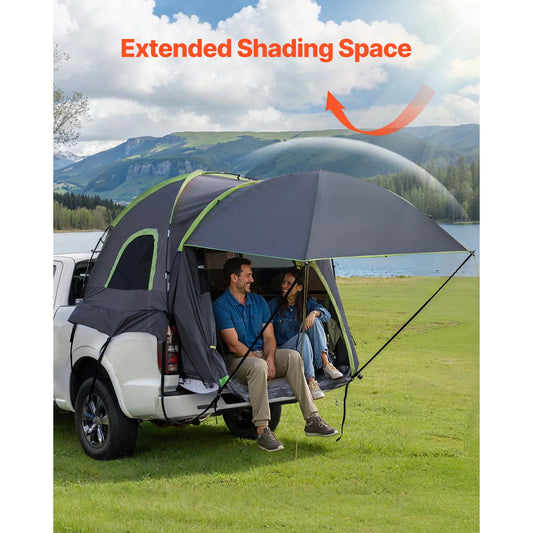 Pickup Truck Bed Tent with Awning – Waterproof Camping Tent for 2–3 Persons