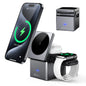 ZeeHoo 3-in-1 Magnetic Wireless Charging Station for Apple Devices