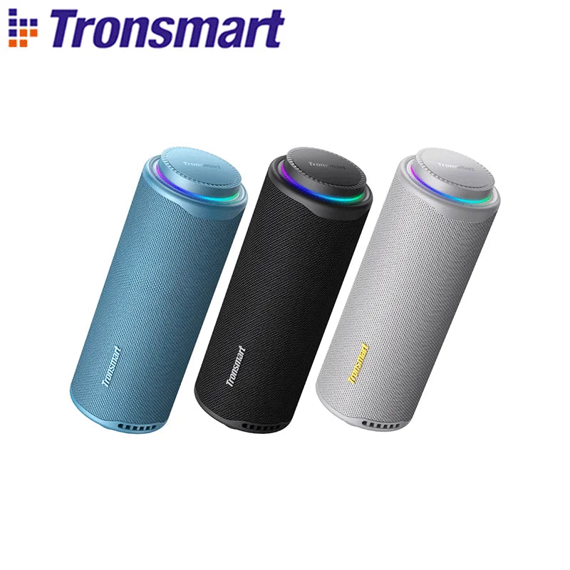 Tronsmart T8 Bluetooth Speaker – 40W Outdoor Portable Speaker with Deep Bass, 360° Sound, SoundPulse®, IPX7 Waterproof, APP Control & LED Light Modes