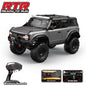 1/10 HB RC Crawler 4WD RTR Rock Off-Road Vehicle – Metal Gears, LED Lights, 2-Speed, Remote Control Truck for Adults
