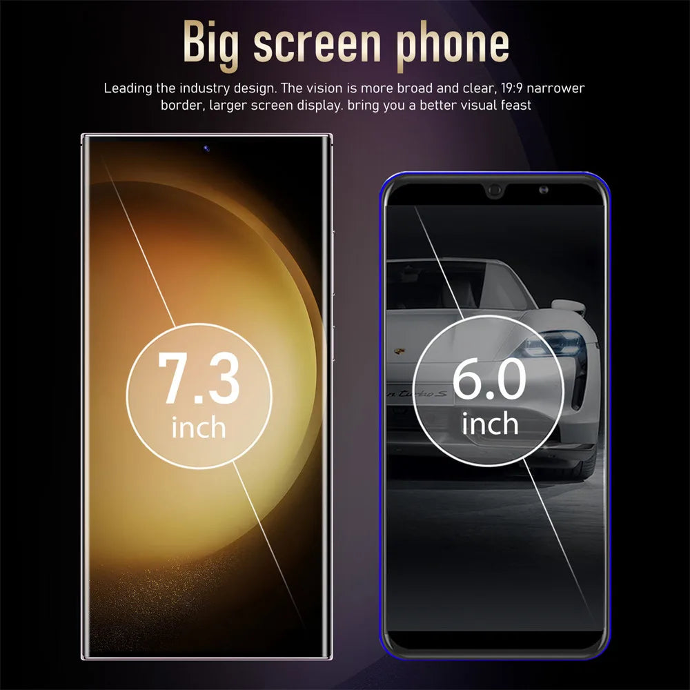 S25 Ultra 7.3" 5G Smartphone with 108MP Rear Camera, 72MP Front Camera & 7800mAh Battery