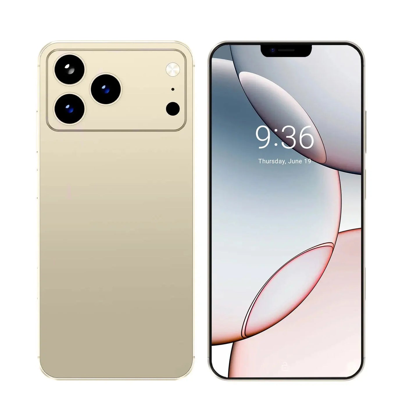 i17 Pro Max 7.0" 5G Smartphone with 48MP Rear Camera, 16MP Front Camera & 6800mAh Battery