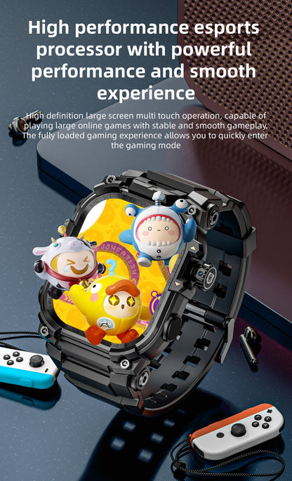 LOKMAT APPLLP 7 MAX Smart Watch Phone – 4G/5G Android Smartwatch with Rotating Camera, AMOLED Display, 3GB+32GB Storage