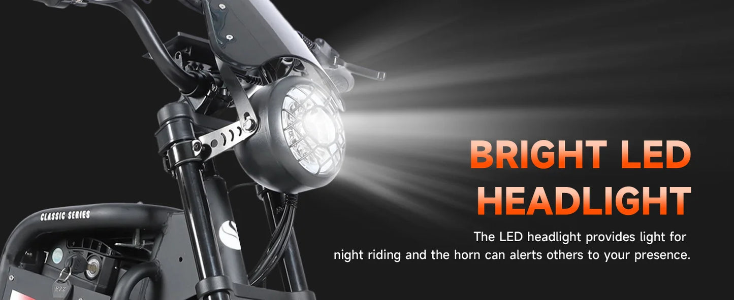 BAOLUJIE DM01 Electric Bikes – 2000W /3000W Brushless Motor, 60V 30Ah Battery, 42MPH Top Speed 16 Variants