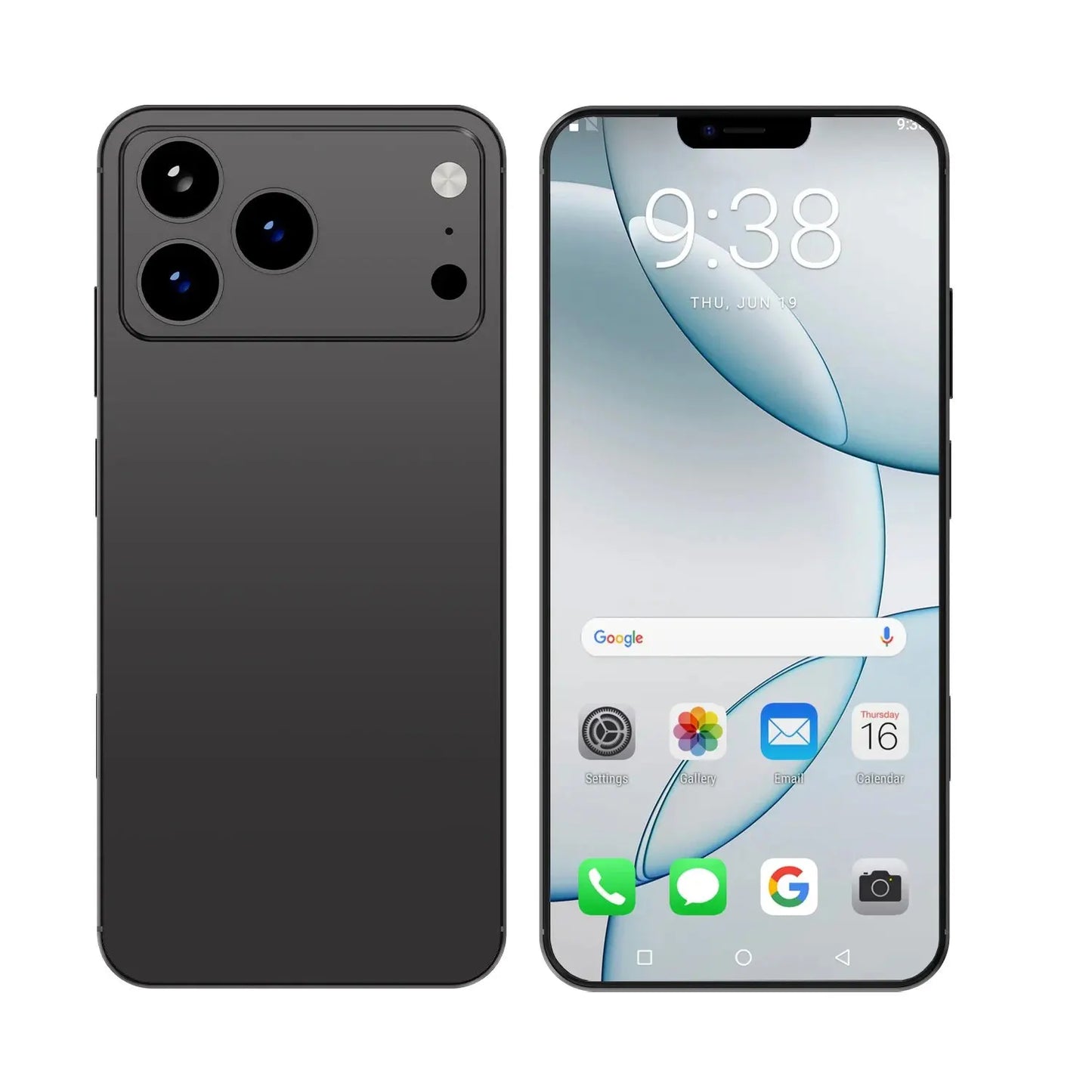 i17 Pro Max 7.0" 5G Smartphone with 48MP Rear Camera, 16MP Front Camera & 6800mAh Battery