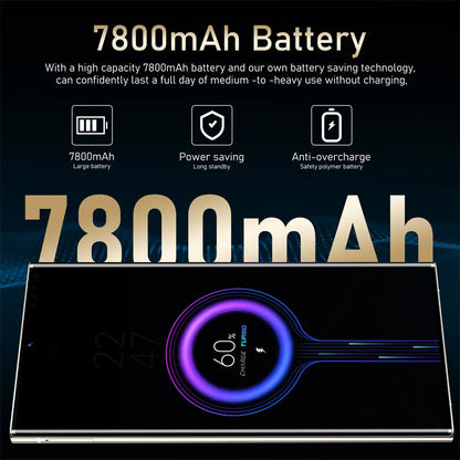 S25 Ultra 7.3" 5G Smartphone with 108MP Rear Camera, 72MP Front Camera & 7800mAh Battery