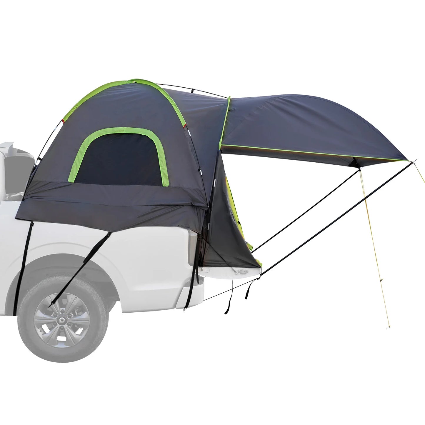 Pickup Truck Bed Tent with Awning – Waterproof Camping Tent for 2–3 Persons