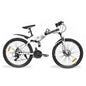 26” Folding Mountain Bike 21-Speed Shimano – Full Suspension & Disc Brakes