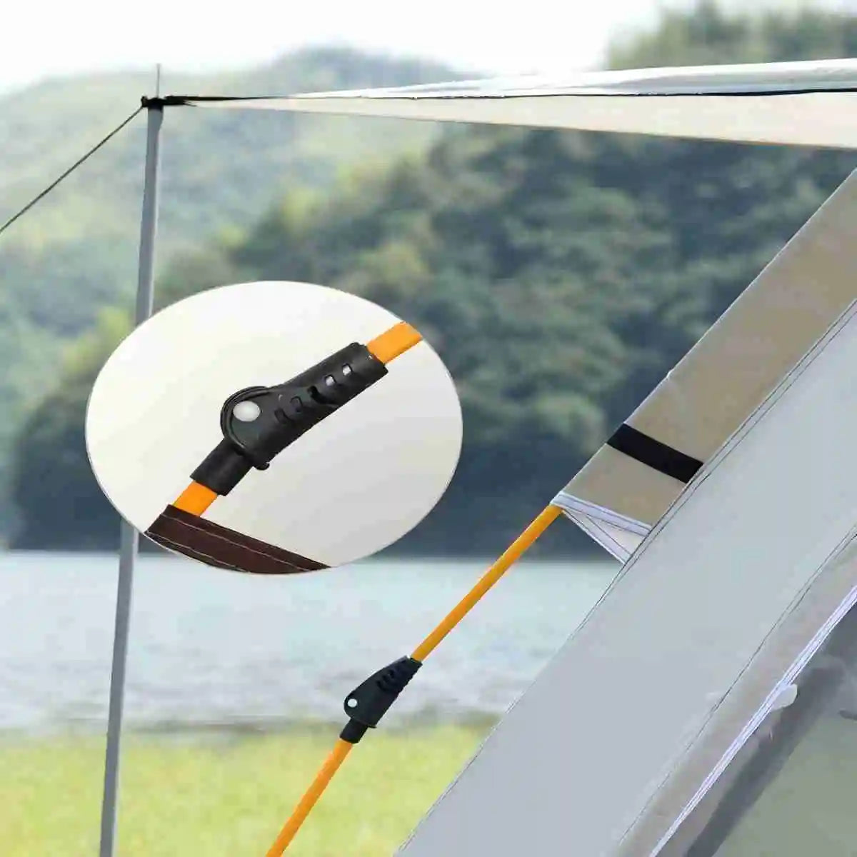 Outdoor Automatic Quick-Opening Tent Automatic Rainproof Sunshine-Proof Tent Two Doors
