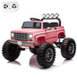 24V Off-Road Electric Ride-On Truck for Kids – Dual Motors – Big Wheels – MP3, Remote Control, LED Lights – Black
