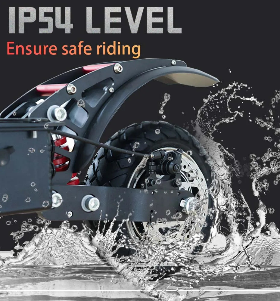 X750 Electric Scooter – 2500W Motor, 65km/h Speed, 80km Range, Dual Suspension, Disc Brakes, Foldable Frame