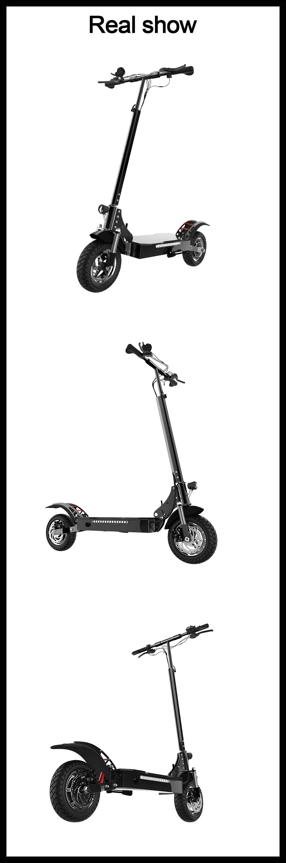 X750 Electric Scooter – 2500W Motor, 65km/h Speed, 80km Range, Dual Suspension, Disc Brakes, Foldable Frame