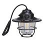 Retro LED Camping Lantern with Type-C Charging & 4 Light Modes