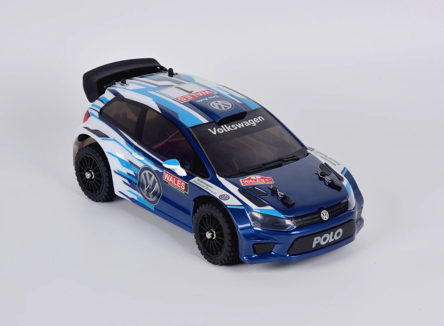 MJX Hyper Go 14304 1:14 Volkswagen Polo R WRC Brushless RC Car – 42KM/H Drift Rally Racer with Gyro, Lights & Metal Chassis