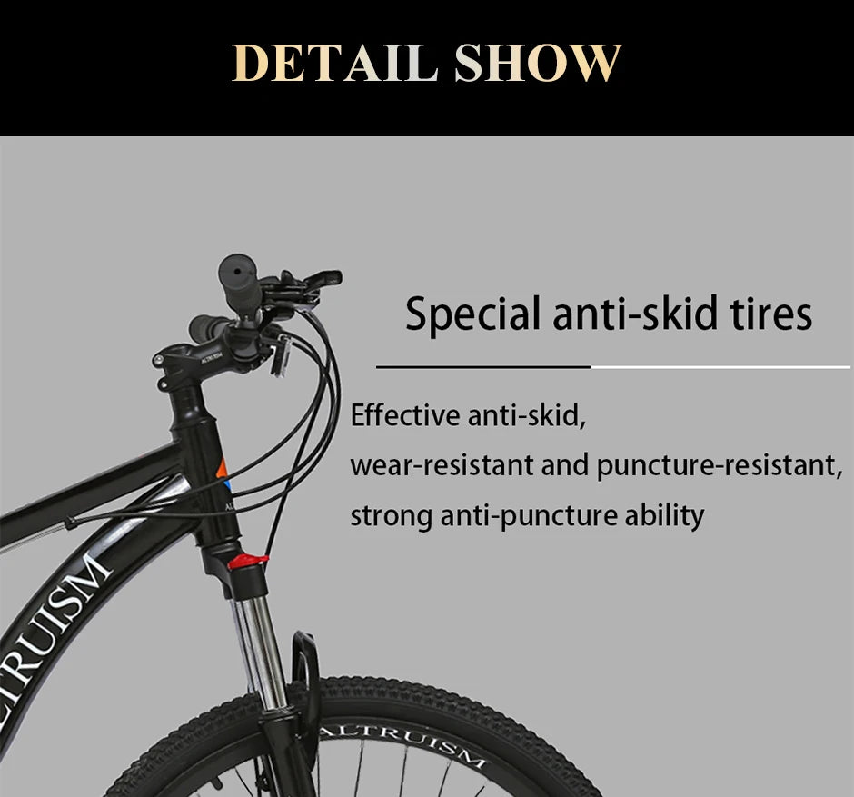 26” 21-Speed Full Suspension Mountain Bike – Durable, Smooth & Adventure-Ready