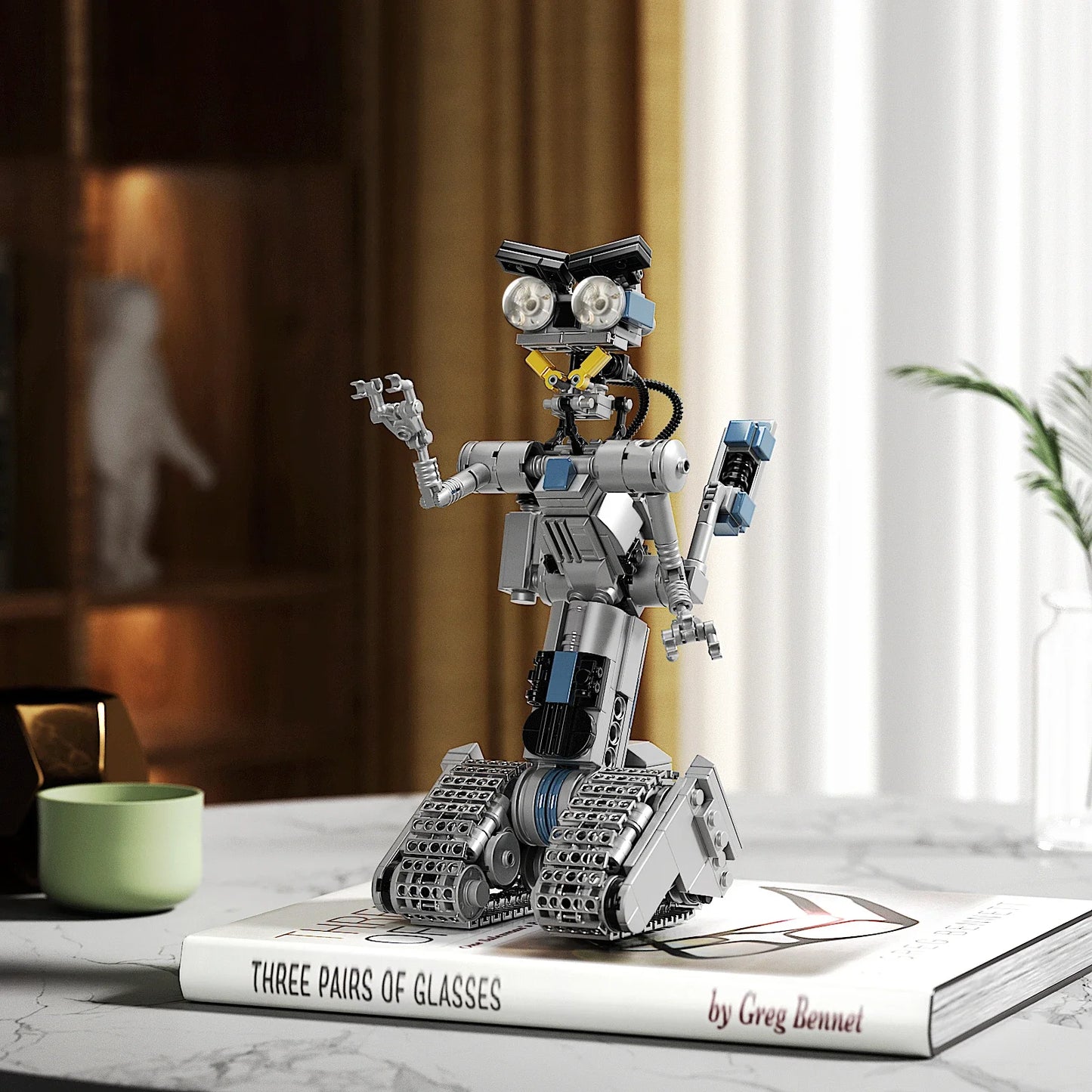 Johnny 5 Robot Building Blocks Set – 1176PCS  Perfect Gift For Kids, Collectors, and Nostalgic Fans