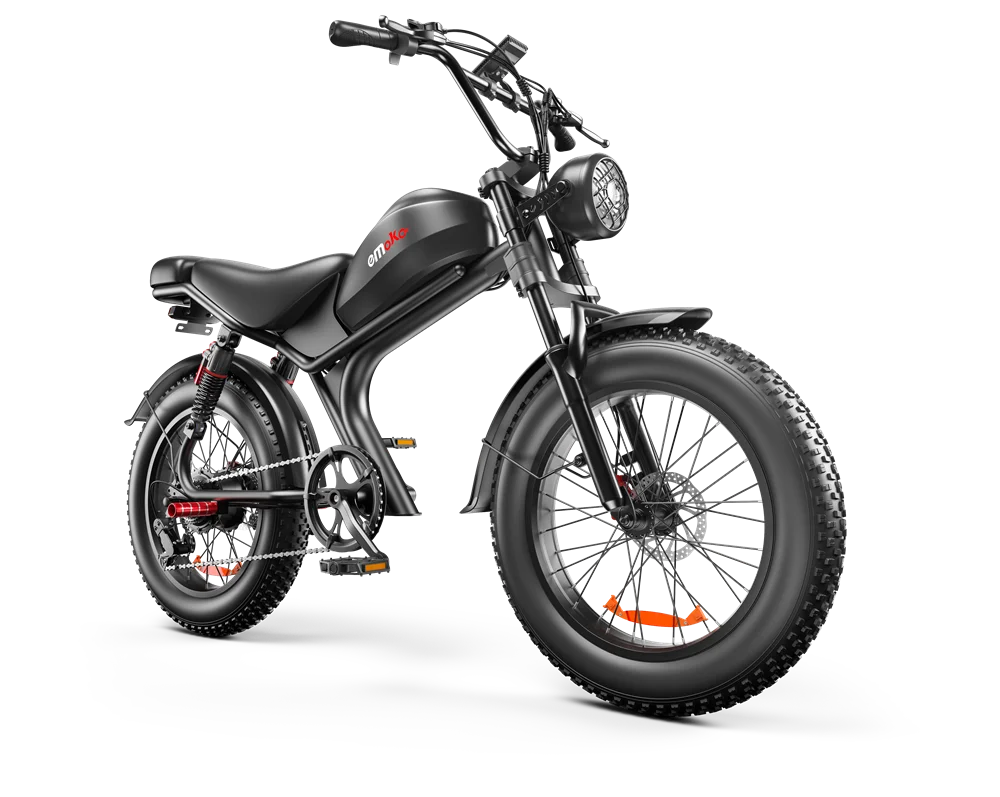 Emoko C93 Fat Tire Electric Bike – 1000W Motor, 48V 20Ah Battery