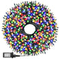 200 LEDs 82ft Multicolor Christmas Tree Lights, LED Christmas Light String, 8 Fairy Light Modes with Memory Timer Function