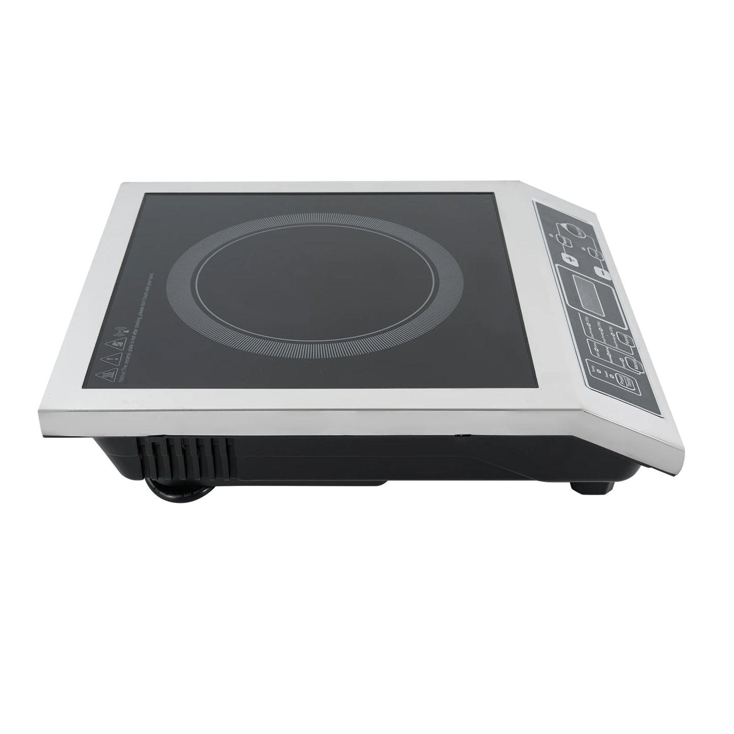 3.5KW Portable Electric Induction Cooktop, Countertop Induction Cooker with 8 Temperature Levels,IGBT Heating Induction Hob IPX4
