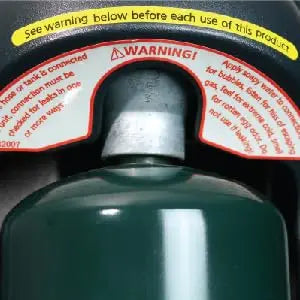 9,000 BTU Portable Buddy Radiant Propane Heater – Outdoor-Safe Heat for Campsites, Patios & More