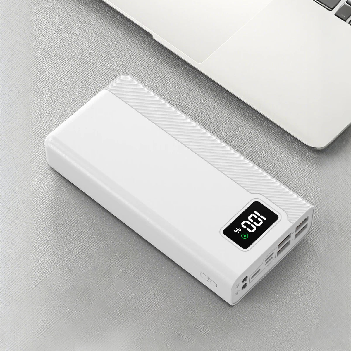 40000mAh Ultra High-Capacity Power Bank – Multi-Device Fast Charging | LED Display | 4 Outputs + 3 Inputs | Portable for Travel, Camping & Emergencies