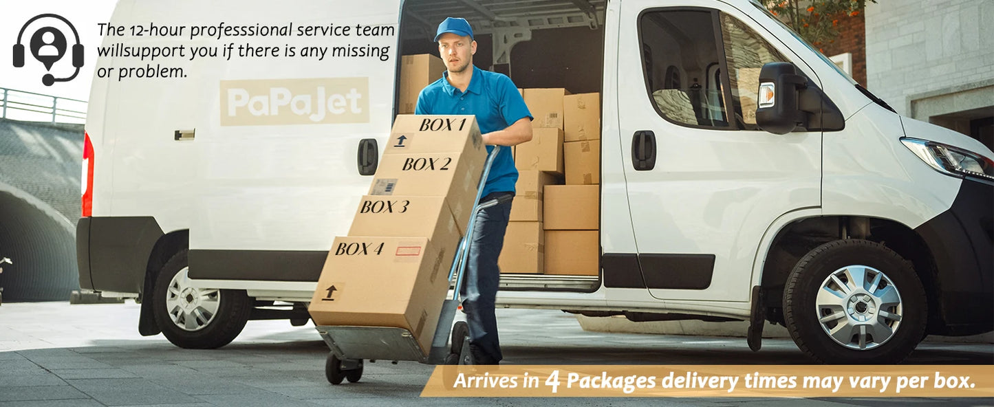 Patio Furniture Sets, 11 Piece Half-Moon Sectional Round Sofa Set, Outdoor Patio Furniture with Cushions & Wedge Table