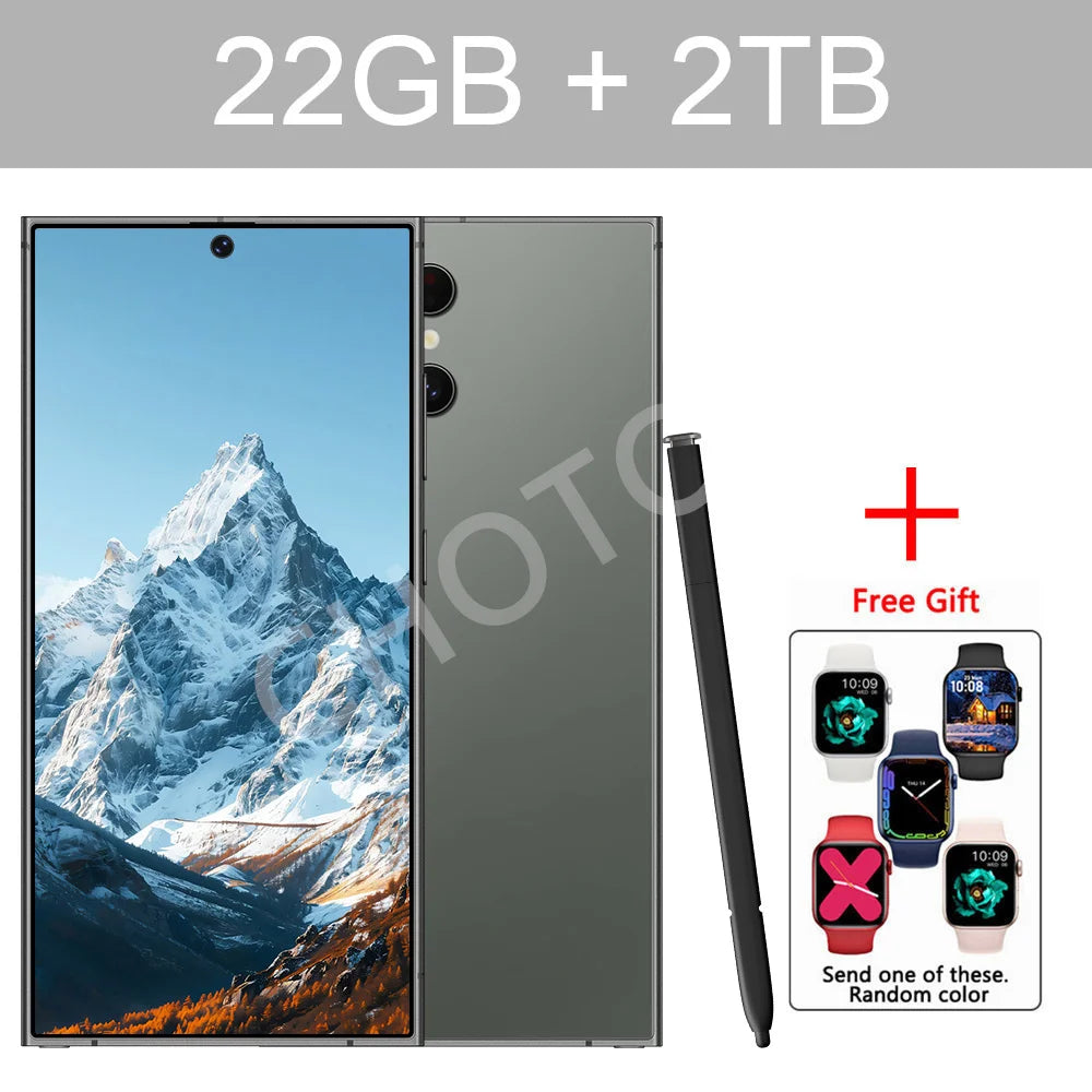 S25 Ultra 7.3" 5G Smartphone with 108MP Rear Camera, 72MP Front Camera & 7800mAh Battery