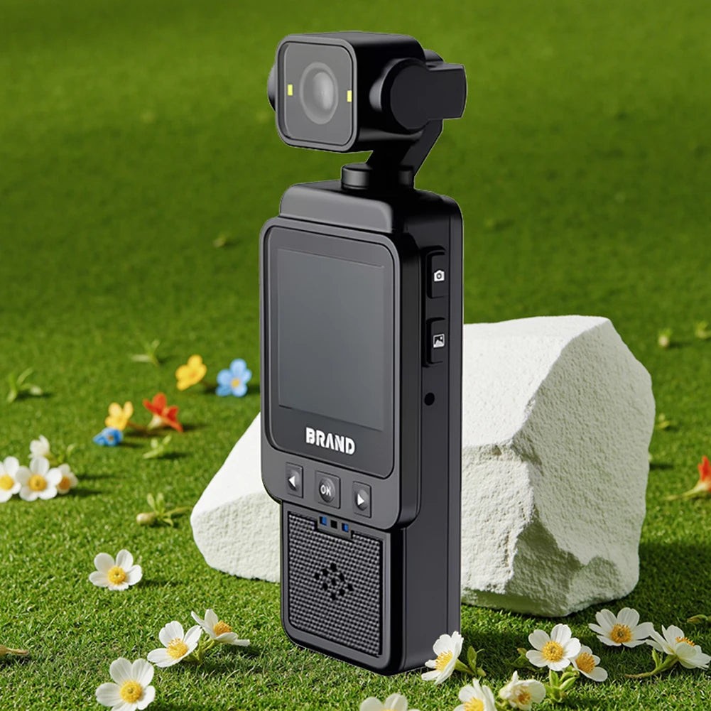1080P WiFi Mini Body Camera with Rotating Lens & Mobile App Control