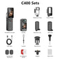 SJCAM C400 4K Pocket Camera with Stabilization & WiFi Touch Screen